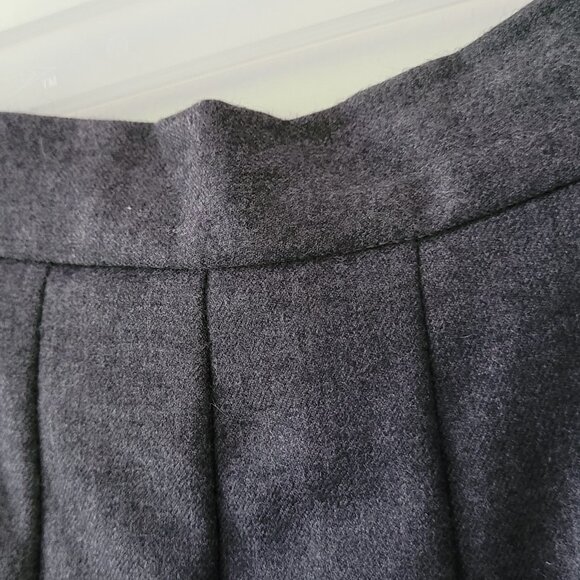 Talbots Pleated Wool Skirt - Picture 5 of 7